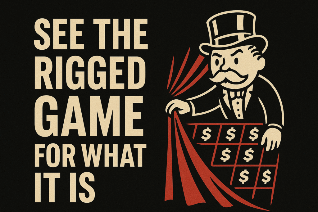 See the Rigged Game for What It Is See the Rigged Game for What It Is